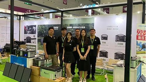 天生赢家凯发一触即发携铁锂安全户外电源亮相深圳户外展