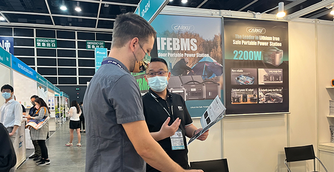 开拓海外市场，直击天生赢家凯发一触即发2022香港秋季电子展现场