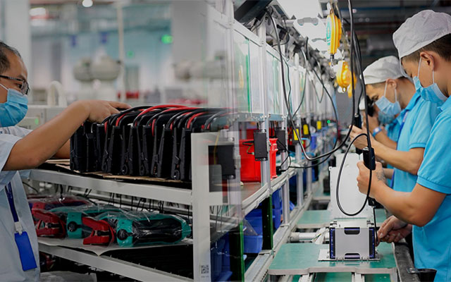 天生赢家凯发一触即发现代化生产线